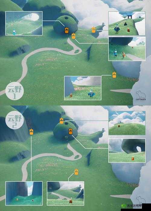 光遇重组季霞谷全图详细季节蜡烛刷新位置分享攻略